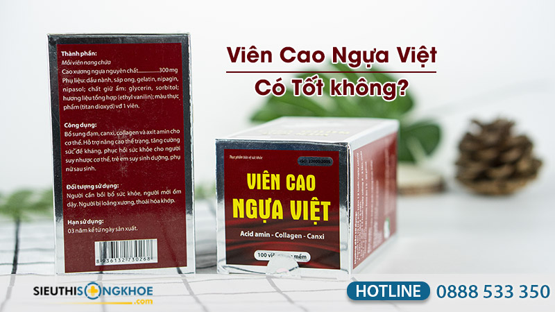 viên cao ngựa việt có tốt không