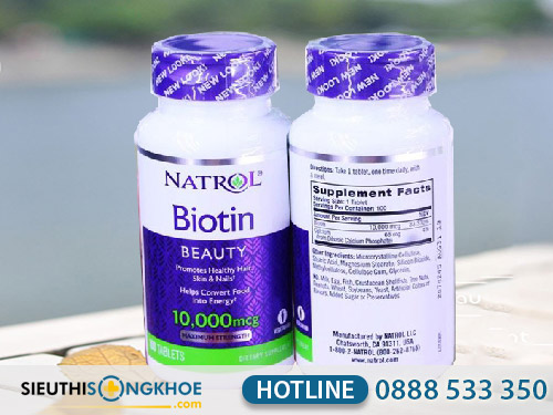 viên uống mọc tóc biotin có tốt không