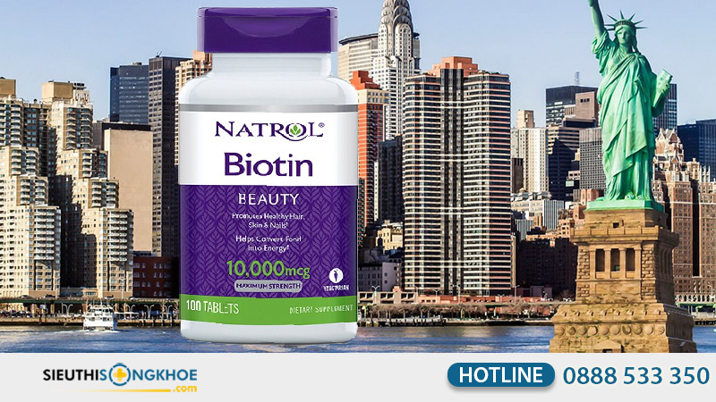viên uống mọc tóc biotin giá bao nhiêu