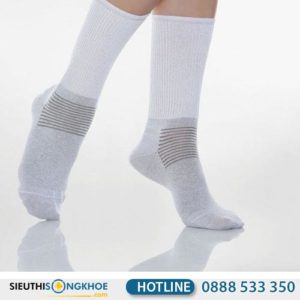 vớ cho người bệnh tiểu đường, loại ngắn, bít ngón - X-Static - Art.550