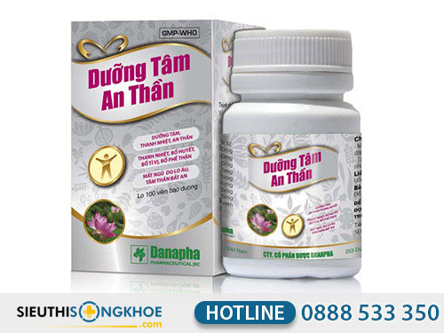 dưỡng tâm an thần danapha có tốt không