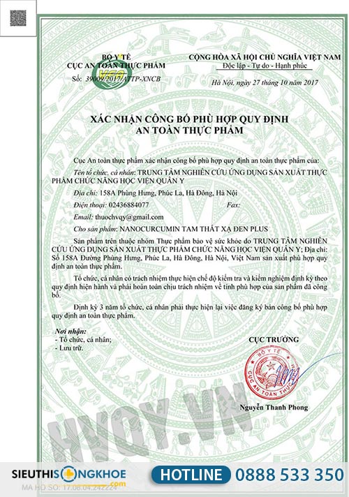 nanocurmin tam thất xạ đen plus có tốt không