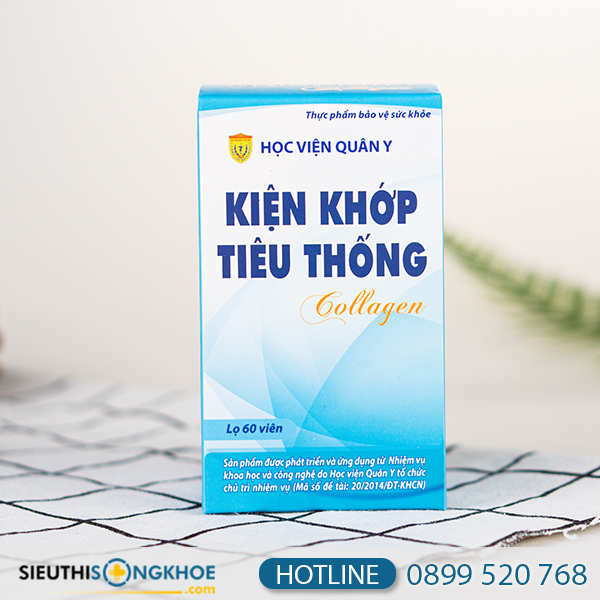 Kiện Khớp Tiêu Thống Collagen HVQY- Viên uống bảo vệ xương khớp