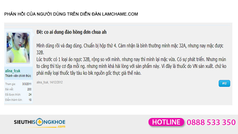 đánh giá đào hồng đơn