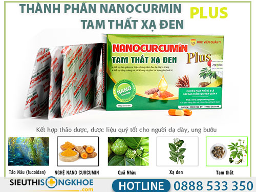 nanocurmin tam thất xạ đen plus có tốt không