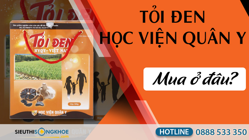 tỏi đen học viện quân y mua ở đâu