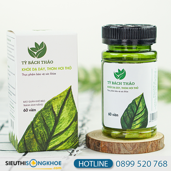 Tỳ Bách Thảo - Sản phẩm Giúp Hỗ Trợ Khử Mùi Hôi Miệng Do Trào Ngược Dạ Dày Gây Nên