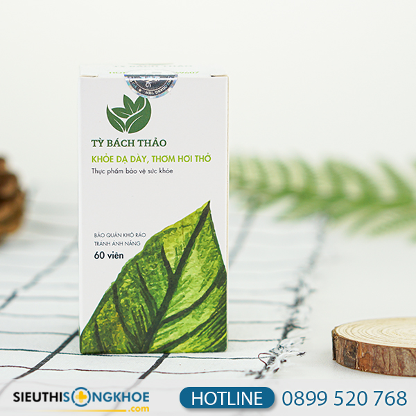 Tỳ Bách Thảo - Sản phẩm Giúp Hỗ Trợ Khử Mùi Hôi Miệng Do Trào Ngược Dạ Dày Gây Nên