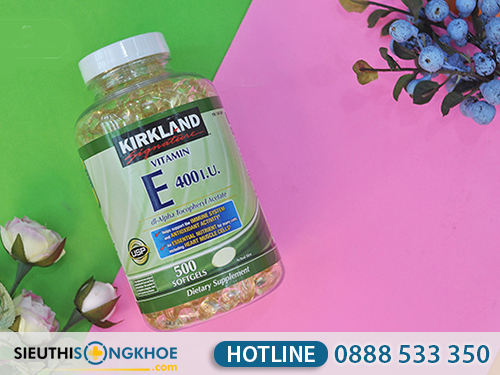 Kirkland Signature Vitamin E 400 Iu Có Tốt Không Giá Bao Nhiêu