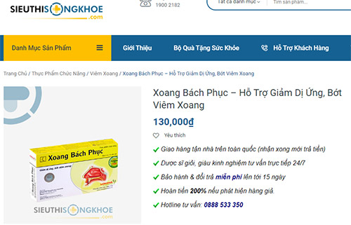 xoang bách phục có tốt không