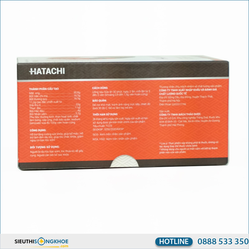 cách phân biệt hatachi plus chính hãng