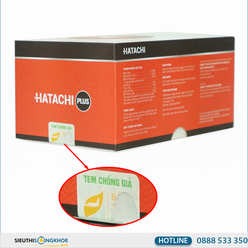 cách phân biệt hatachi plus chính hãng