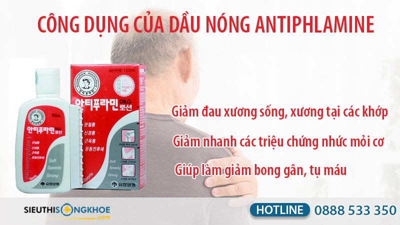dầu nóng antiphlamine