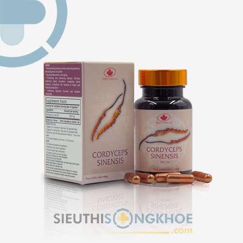 Viên Uống Cordyceps Sinensis THD Canada - Tăng Cường Và Cải Thiện Sức Khỏe