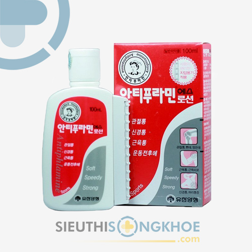 Dầu nóng Antiphlamine - Dầu Xoa Bóp Hỗ Trợ Giảm Đau Nhức Đến Từ Hàn Quốc