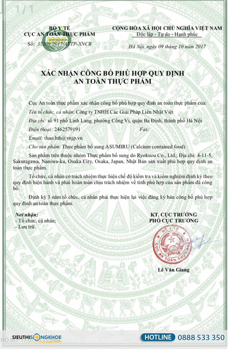 sữa tăng trưởng chiều cao asumiru