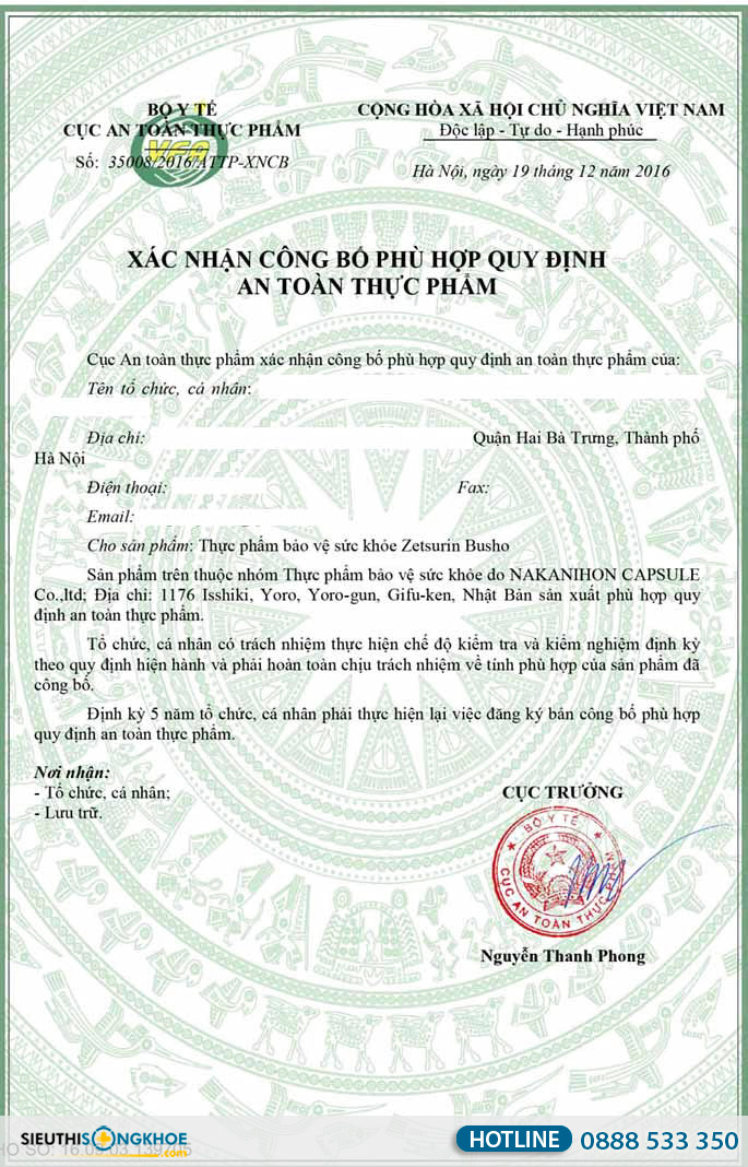 vien uong zetsurin busho co tot khong