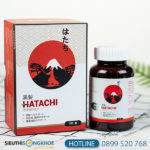 Hatachi Plus - Viên uống hỗ trợ giúp mái tóc khỏe và đen mượt
