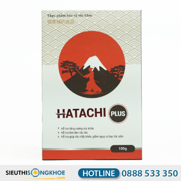Hatachi Plus - Viên Uống Hỗ Trợ Tóc Chắc Khỏe