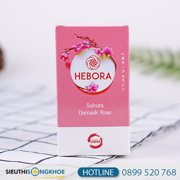 Viên Uống Hebora - Tạo Hương Thơm Nữ Tính Cho Thể Phái Đẹp