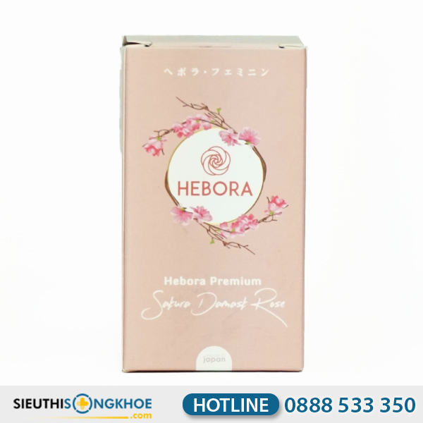 Hebora - Viên Uống Tạo Hương Thơm Nữ Tính Cho Thể Phái Đẹp