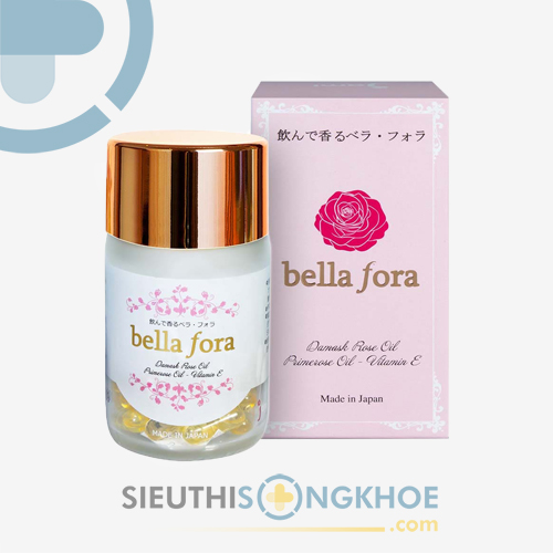 Bella Fora - Viên Uống Tạo Hương Hoa Hồng Tự Nhiên Cho Cơ Thể