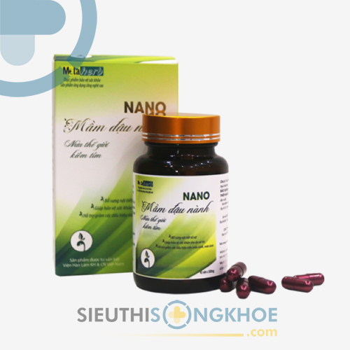 Nano Mầm Đậu Nành - Viên Uống Hỗ Trợ Cân Bằng Nội Tiết Tố