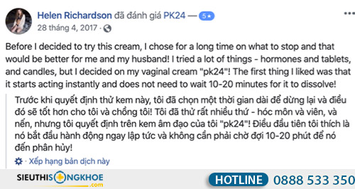 ai đã dùng gel pk24