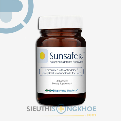 Sunsafe Rx™- Viên Uống Chống Nắng Đến Từ Mỹ