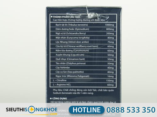 thành phần của kichmen 1h
