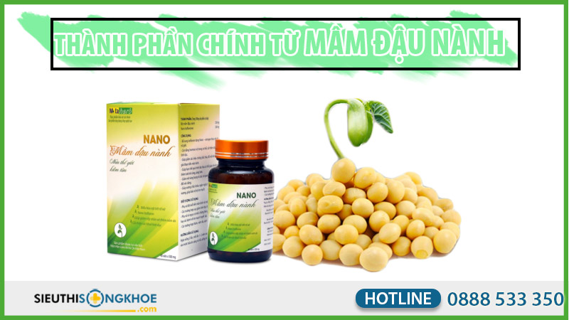 nano mầm đậu nành