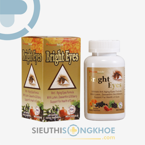Viên Uống Bổ Mắt Bright Eyes - Mắt Sáng Đem Đến Vẻ Đẹp Rạng Ngời