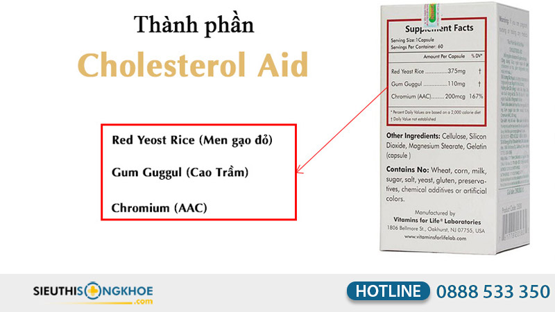 vien uong cholesterol aid co tot khong