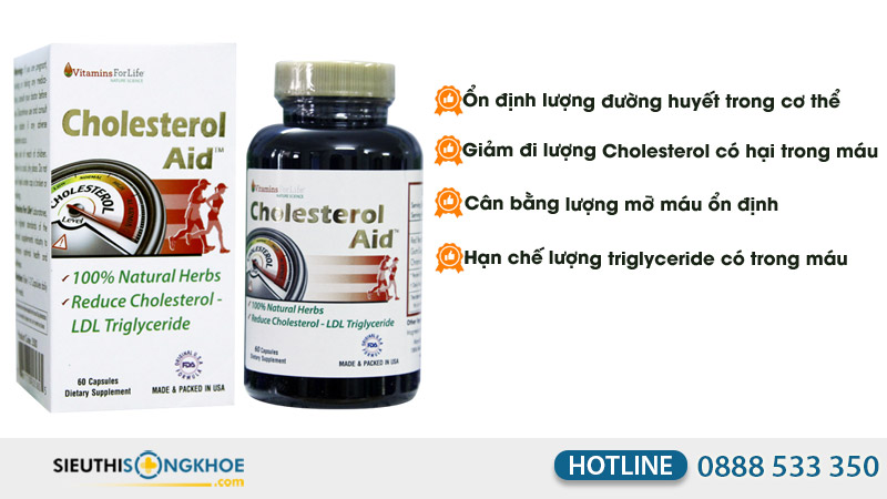 vien uong cholesterol aid co tot khong