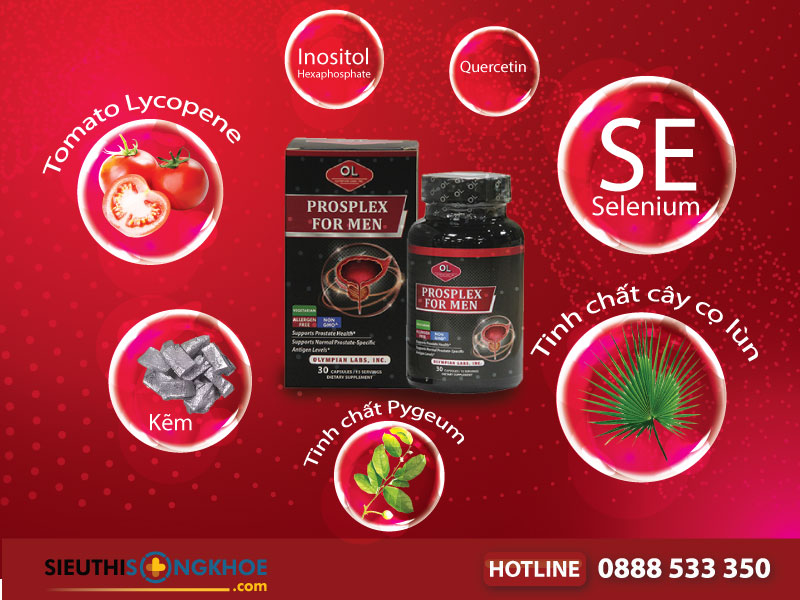 thành phần prosplex for men