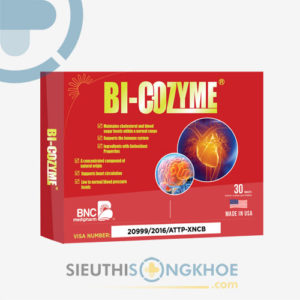 Bi-Cozyme – Viên Uống Hỗ Trợ Ngăn Ngừa Nhồi Máu Cơ Tim
