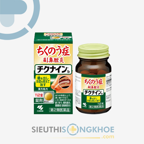Kobayashi Chikunain - Viên Hỗ Trợ Trị Xoang Và Các Bệnh Về Mũi Hiệu Quả
