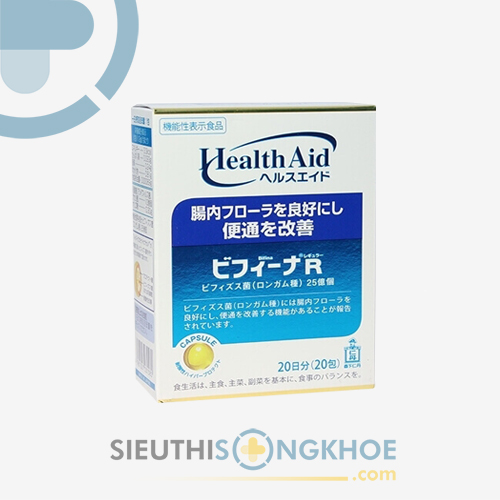 Men Vi Sinh Health Aid Bifina R - Tăng Lợi Khuẩn, Bảo Vệ Đường Ruột, Nâng Cao Hệ Tiêu Hóa