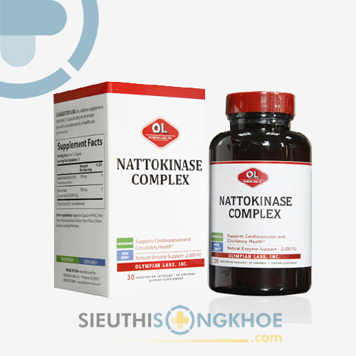 Viên Uống Nattokinase Complex - Hỗ Trợ Ngăn Ngừa Đột Qụy