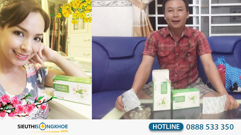 phản hồi detox green