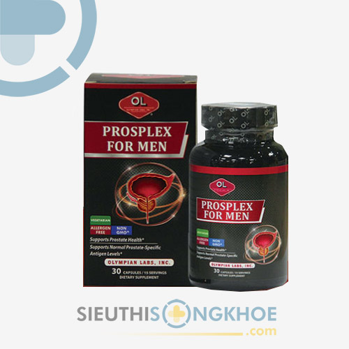 Prosplex For Men - Hỗ Trợ Điều Trị Viêm Tuyến Tiền Liệt Ở Phái Mạnh
