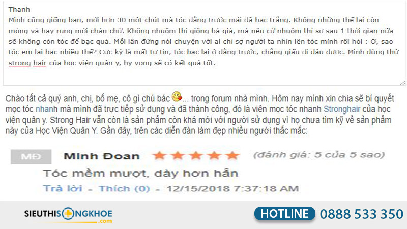 strong hair học viện quân y có lừa đảo không