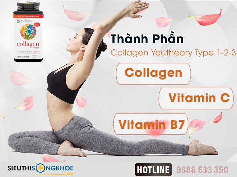 thành phần collagen youtheory type 1 2 3