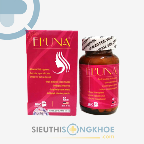 Viên Cân Bằng Nội Tiết Tố Eluna - Giảm Khô Rát Âm Đạo, Tăng Ham Muốn, Chống Lão Hóa
