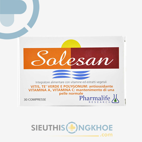 Viên Chống Nắng Solesan - Hỗ Trợ Bảo Vệ Làn Da Trước Mọi Tác Hại Của Nắng