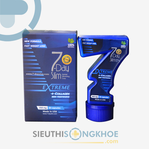 Viên Giảm Cân 7-Day Slim Extreme - Giảm Cân An Toàn, Hiệu Quả