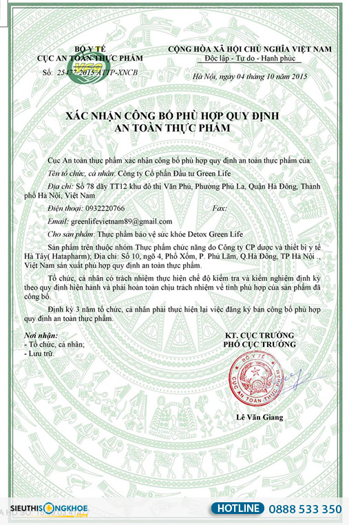 vien thai doc detoxgreen co tot khong