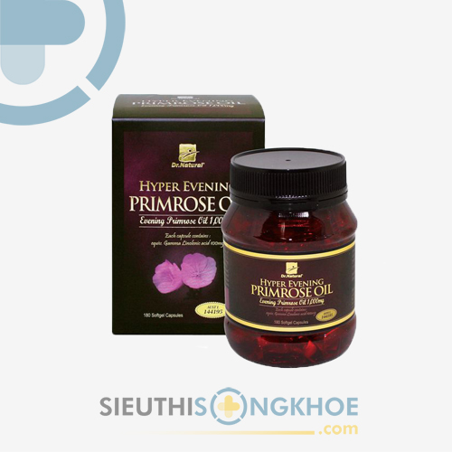 Evening Primrose Oil - Giảm Bốc Hỏa, Khô Hạn Do Mãn Kinh Và Tiền Mãn Kinh