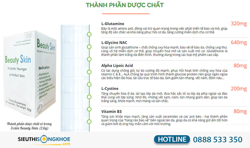 vien uong beauty skin co tot khong