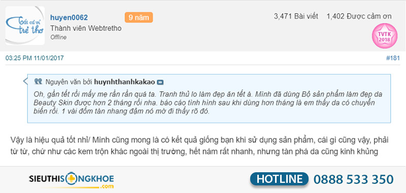 vien uong beauty skin co tot khong